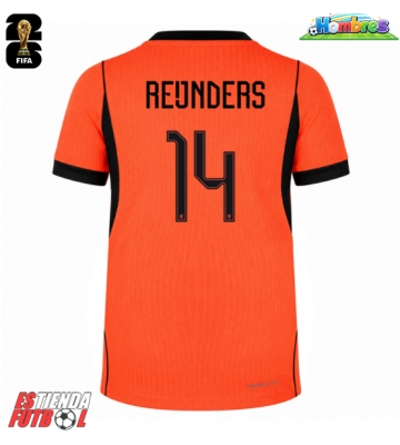 Países Bajos Tijjani Reijnders #14 Primera Equipación Mundial 2026 Manga Corta